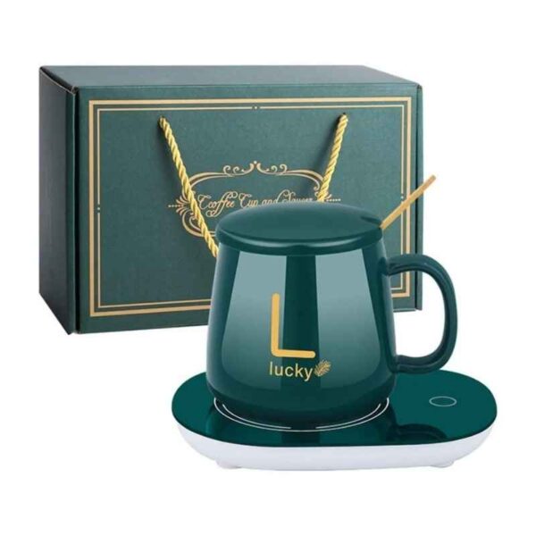 Coffee Cup Warmer – Smart Thermostat Coaster (55°C Constant Heat)