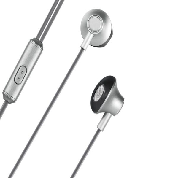 Metallic HD Earphones with Xbass & Mic